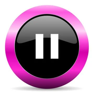 Web glossy pushbutton Stock Illustration