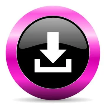 Web glossy pushbutton Stock Illustration