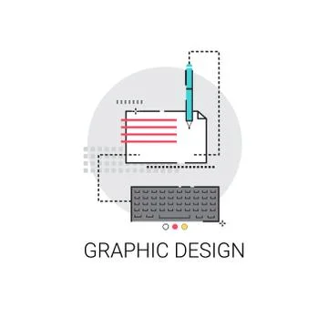 Web Graphic Design Application Development Icon Stock Illustration
