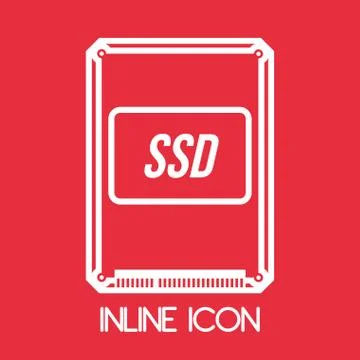 Web hosting and cloud computing Illustrazione stock