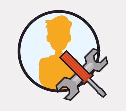 Web hosting and cloud computing Stock Illustration