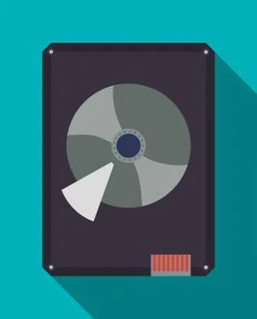 Web hosting and cloud computing Stock Illustration