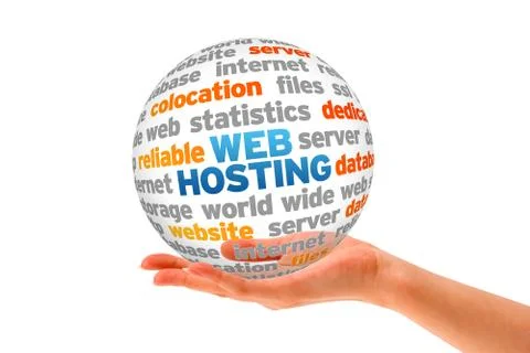 Web hosting Stock Illustration