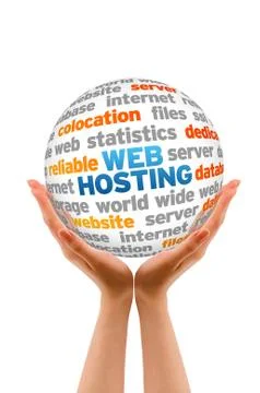 Web hosting Stock Illustration