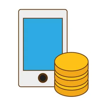 Web hosting or data center related icons image 스톡 일러스트