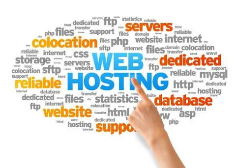 Web hosting Stock-Fotos