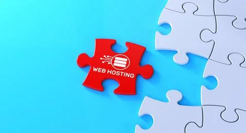 Web hosting Stockfoto's