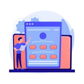 Web hosting service vector concept metaphor Stock Illustration