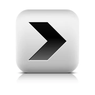 Web icon with arrow sign Illustrazione stock