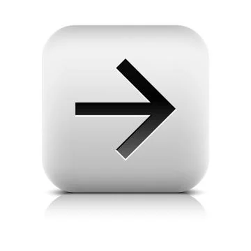 Web icon with black arrow sign Illustrazione stock