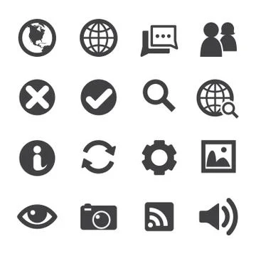 Web icon Stock Illustration