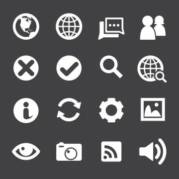 Web icon Stock Illustration