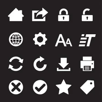 Web icon Stock Illustration