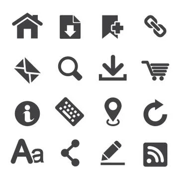 Web icon Stock Illustration