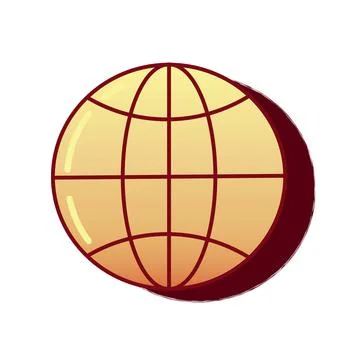 Web icon sign. Retro PC user interface aestetic. Illustrazione stock