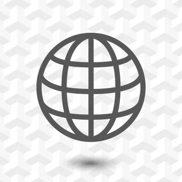 Web icon stock vector illustration flat design Stock Illustration