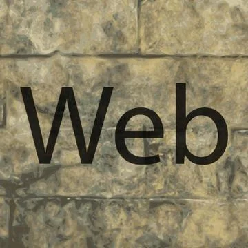 Web icon symbol Flat modern web design with long shadow and space for your te Stock-Illustration