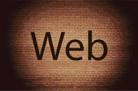 Web icon symbol Flat modern web design with long shadow and space for your te Stock-Illustration