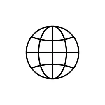 Web icon vector. go to web icon. web click icon Stock Illustration