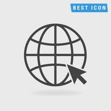 Web Icon, vector icon eps10. Stock Illustration