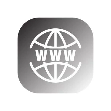 Web icon vector Stock Illustration