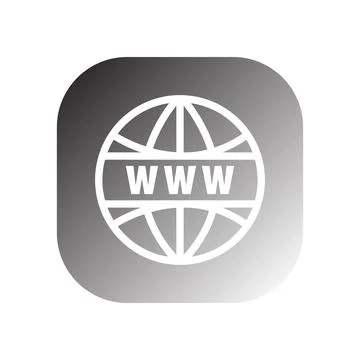 Web icon vector Stock Illustration