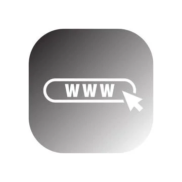 Web icon vector Stock Illustration