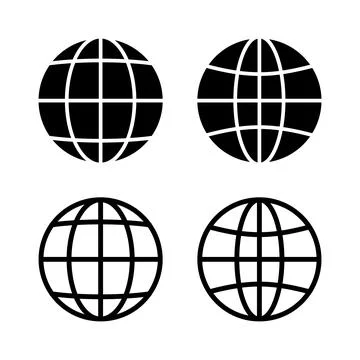 Web icon vector illustration. go to web sign and symbol. web click icon. Gl.. Illustrazione stock