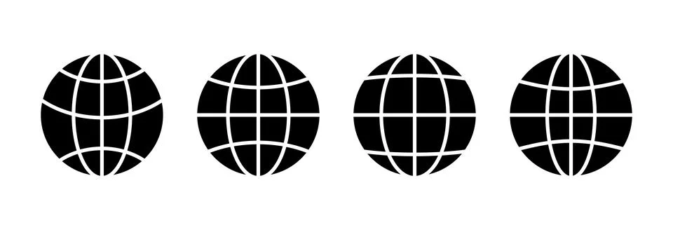 Web icon vector illustration. go to web sign and symbol. web click icon. Gl.. Illustrazione stock