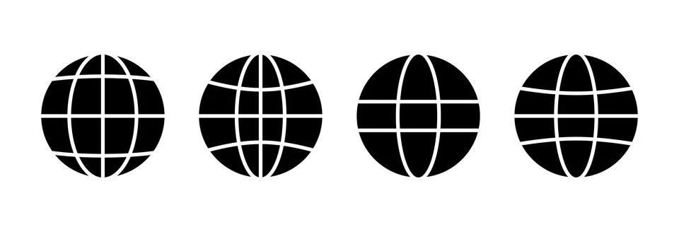 Web icon vector illustration. go to web sign and symbol. web click icon. Gl.. Illustrazione stock