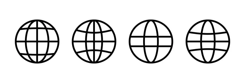 Web icon vector illustration. go to web sign and symbol. web click icon. Gl.. Illustrazione stock