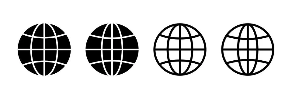 Web icon vector illustration. go to web sign and symbol. web click icon. Gl.. Stock Illustration