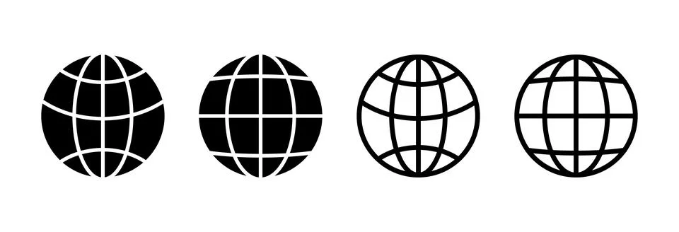 Web icon vector illustration. go to web sign and symbol. web click icon. Gl.. Stock Illustration
