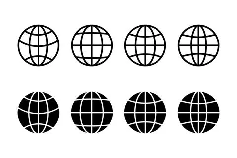 Web icon vector illustration. go to web sign and symbol. web click icon. Gl.. Stock Illustration