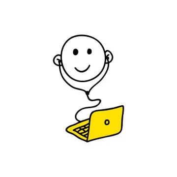 Web icon webinar Stock Illustration
