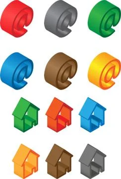 Web icons Stock Illustration