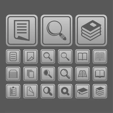 Web icons Stock Illustration