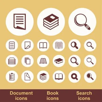 Web icons Stock Illustration