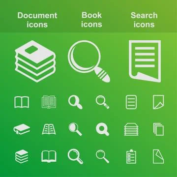 Web icons Stock Illustration