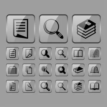 Web icons Stock Illustration