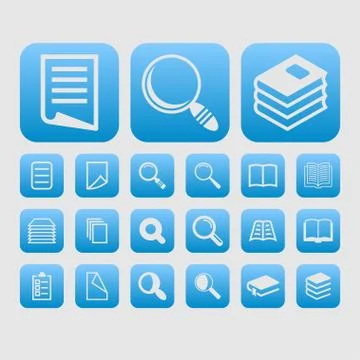 Web icons Stock Illustration