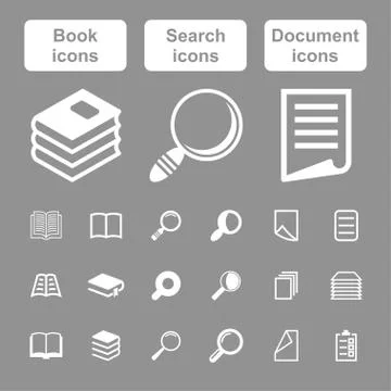 Web icons Stock Illustration