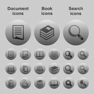 Web icons Stock Illustration