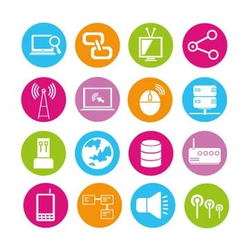 Web icons Stock Illustration
