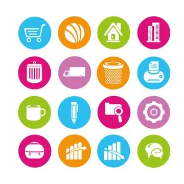Web icons Stock Illustration