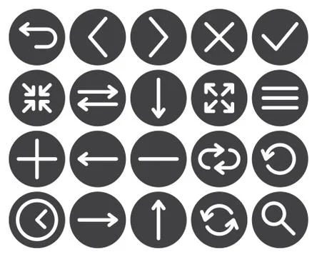 Web icons Stock Illustration