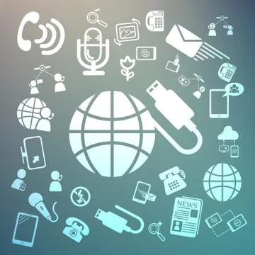 Web icons retina vector Stock Illustration