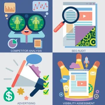 Web Icons Set  Stockillustratie