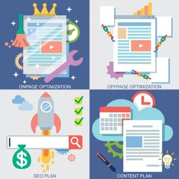 Web Icons Set  Stockillustratie