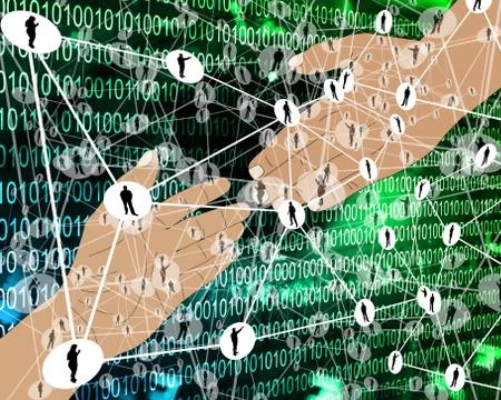 Web Illustrazione stock